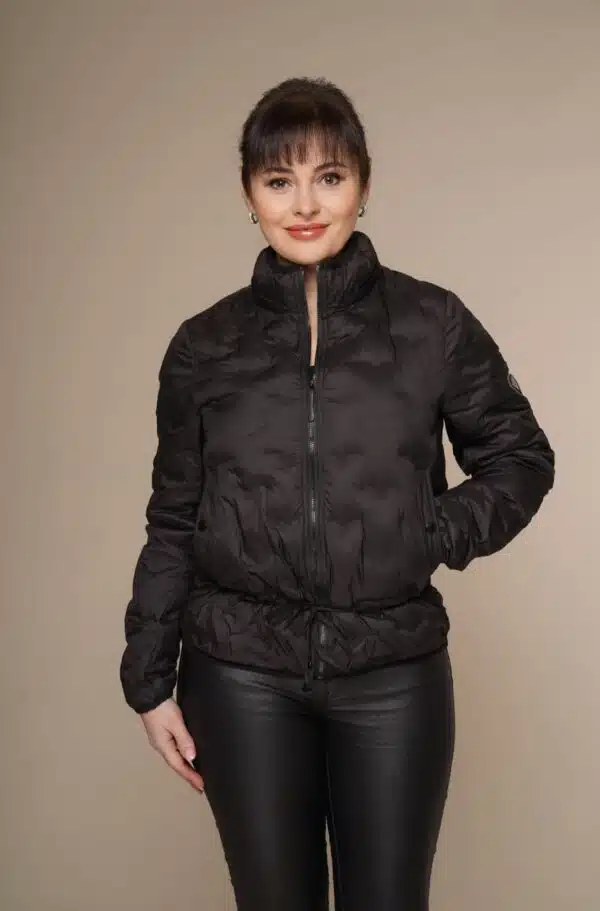 Art 815 | Jacke | Steppjacke | Damen | schwarz | superleicht | Frühling | Herbst | 38, 42, 44. DE-GR