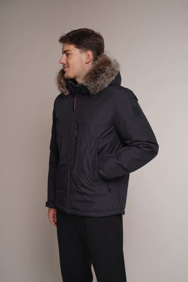 Art 1260 Winterjacke Herren leicht dunkelblau Parka